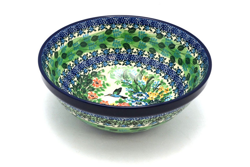 Ceramika Artystyczna Polish Pottery Bowl - Larger Nesting (9") - Unikat Signature U3271 056-U3271 (Ceramika Artystyczna)