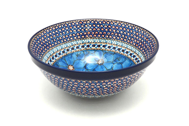 Ceramika Artystyczna Polish Pottery Bowl - Larger Nesting (9") - Unikat Signature U408C 056-U408C (Ceramika Artystyczna)