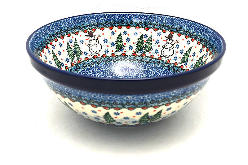 Polish Pottery Bowl - Larger Nesting (9") - Unikat Signature U4661