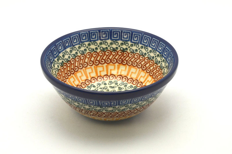 Polish Pottery Bowl - Medium Nesting (6 1/2") - Autumn 