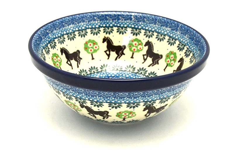 Ceramika Artystyczna Polish Pottery Bowl - Medium Nesting (6 1/2") - Mackintosh 058-2256a (Ceramika Artystyczna)