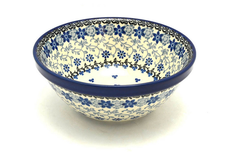 Ceramika Artystyczna Polish Pottery Bowl - Medium Nesting (6 1/2") - Silver Lace 058-2158a (Ceramika Artystyczna)
