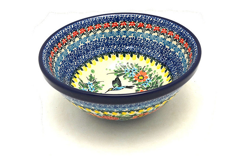Ceramika Artystyczna Polish Pottery Bowl - Medium Nesting (6 1/2") - Unikat Signature - U3357 058-U3357 (Ceramika Artystyczna)