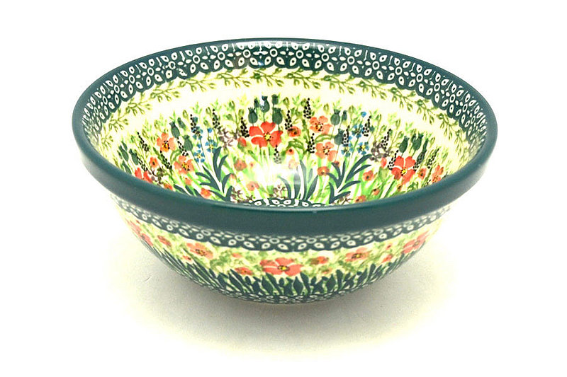 Ceramika Artystyczna Polish Pottery Bowl - Medium Nesting (6 1/2") - Unikat Signature - U4335 058-U4335 (Ceramika Artystyczna)