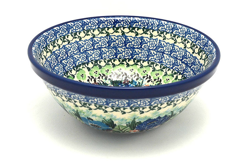 Ceramika Artystyczna Polish Pottery Bowl - Medium Nesting (6 1/2") - Unikat Signature - U4572 058-U4572 (Ceramika Artystyczna)