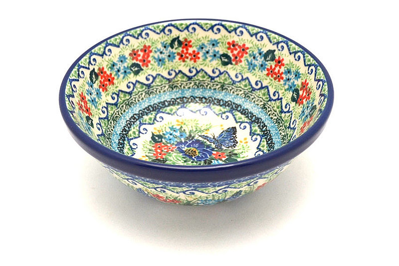 Ceramika Artystyczna Polish Pottery Bowl - Medium Nesting (6 1/2") - Unikat Signature - U4600 058-U4600 (Ceramika Artystyczna)