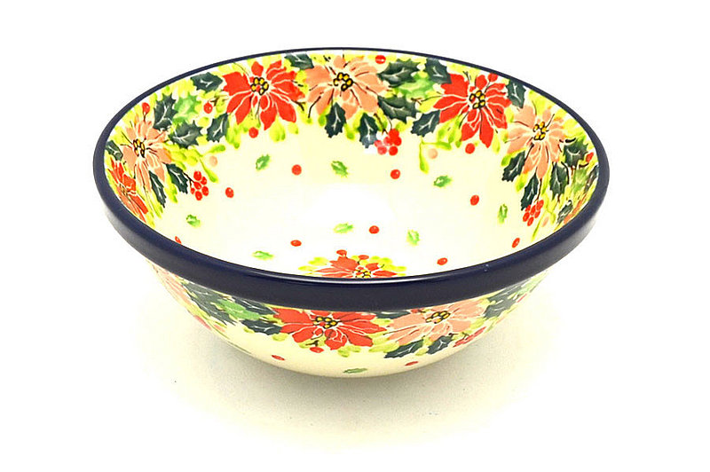 Ceramika Artystyczna Polish Pottery Bowl - Medium Nesting (6 1/2") - Unikat Signature - U5054 058-U5054 (Ceramika Artystyczna)