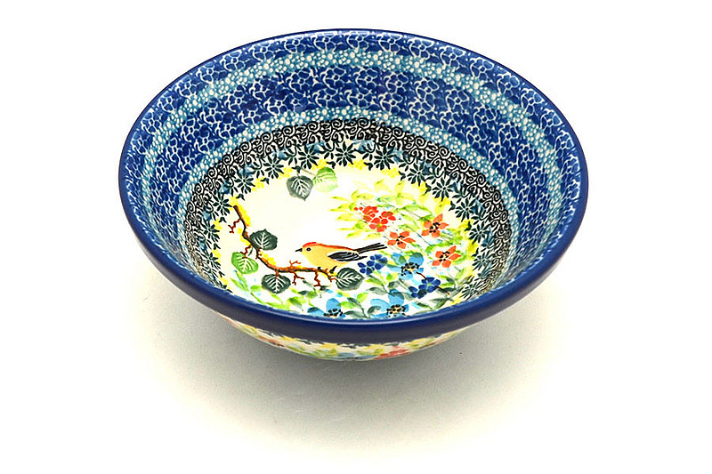 Ceramika Artystyczna Polish Pottery Bowl - Medium Nesting (6 1/2") - Unikat Signature - U5098 058-U5098 (Ceramika Artystyczna)