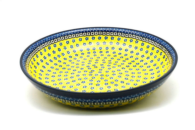 Ceramika Artystyczna Polish Pottery Bowl - Pasta Serving - Large - Sunburst 115-859a (Ceramika Artystyczna)