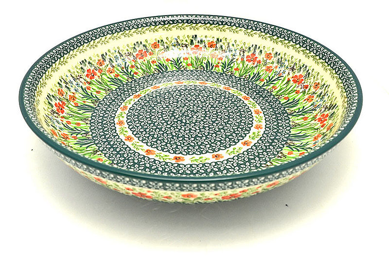 Polish Pottery Bowl - Pasta Serving - Large - Unikat Signature U4335