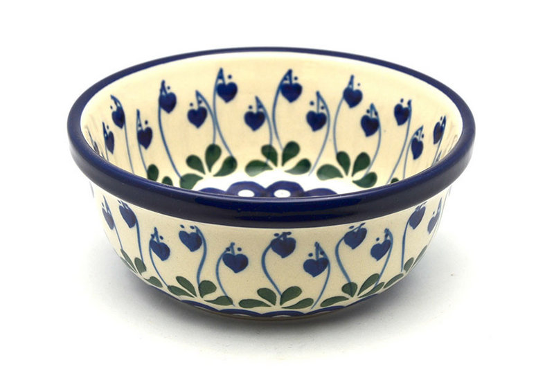Ceramika Artystyczna Polish Pottery Bowl - Salad - Bleeding Heart 209-377o (Ceramika Artystyczna)