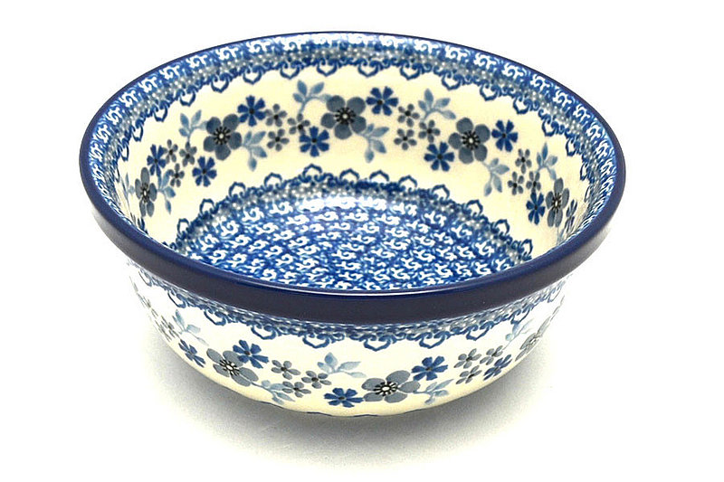 Ceramika Artystyczna Polish Pottery Bowl - Salad - Blue Horizon 209-2333a (Ceramika Artystyczna)