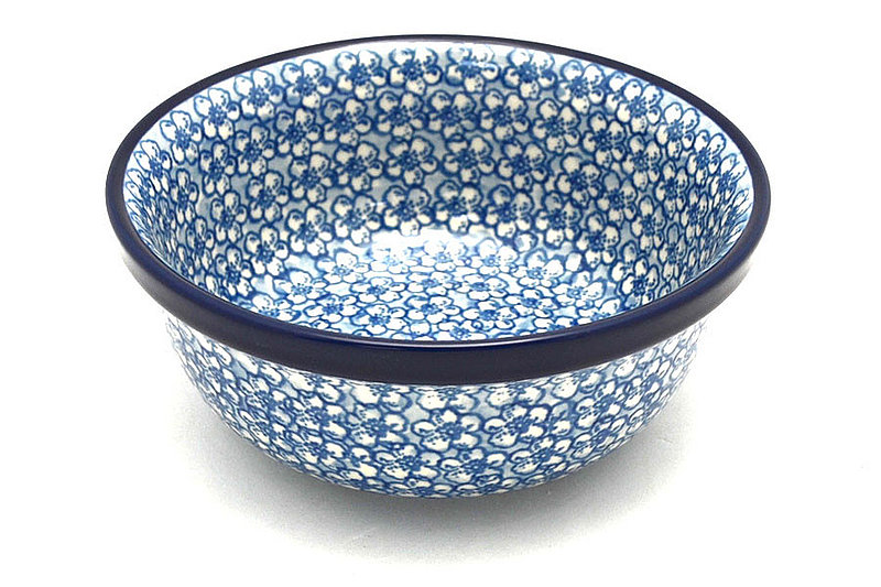 Ceramika Artystyczna Polish Pottery Bowl - Salad - Daisy Flurry 209-2176a (Ceramika Artystyczna)