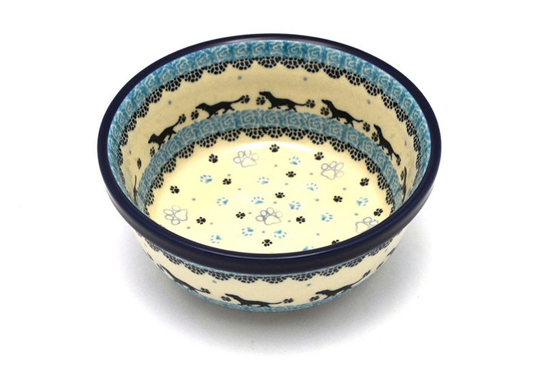 Ceramika Artystyczna Polish Pottery Bowl - Salad - Diggity Dog 209-2152a (Ceramika Artystyczna)