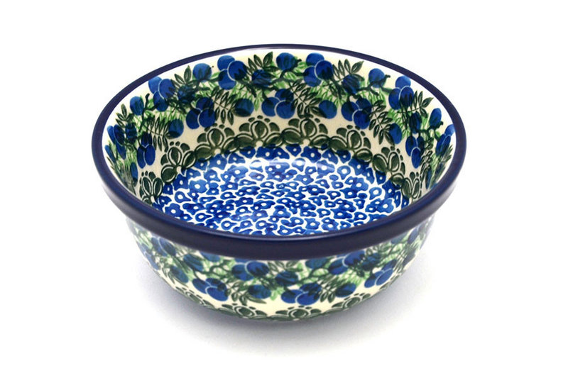 Polish Pottery Bowl - -Salad - Huckleberry