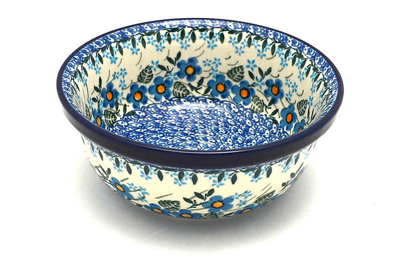 Ceramika Artystyczna Polish Pottery Bowl - Salad - Joyful Blue 209-2277a (Ceramika Artystyczna)