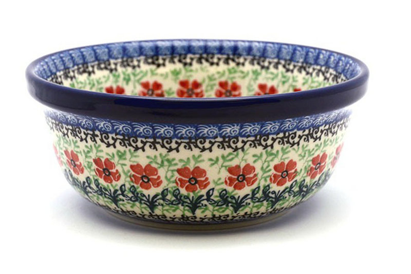 Ceramika Artystyczna Polish Pottery Bowl - Salad - Maraschino 209-1916a (Ceramika Artystyczna)