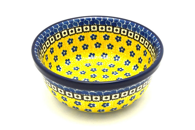 Ceramika Artystyczna Polish Pottery Bowl - Salad - Sunburst 209-859a (Ceramika Artystyczna)