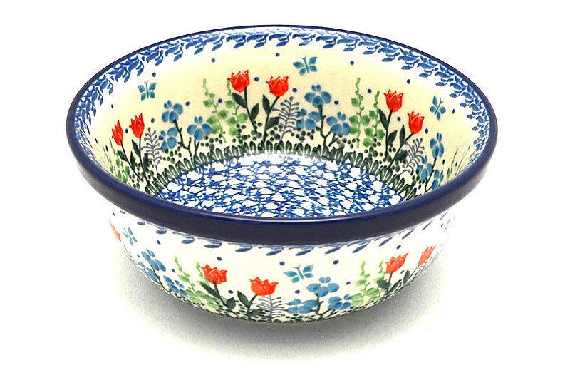 Ceramika Artystyczna Polish Pottery Bowl - Salad - Tulip Horizon 209-2903a (Ceramika Artystyczna)