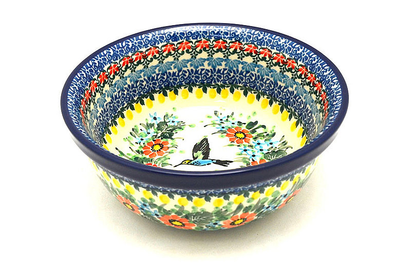 Ceramika Artystyczna Polish Pottery Bowl - Salad - Unikat Signature - U3357 209-U3357 (Ceramika Artystyczna)