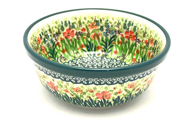 Ceramika Artystyczna Polish Pottery Bowl - Salad - Unikat Signature - U4335 209-U4335 (Ceramika Artystyczna)