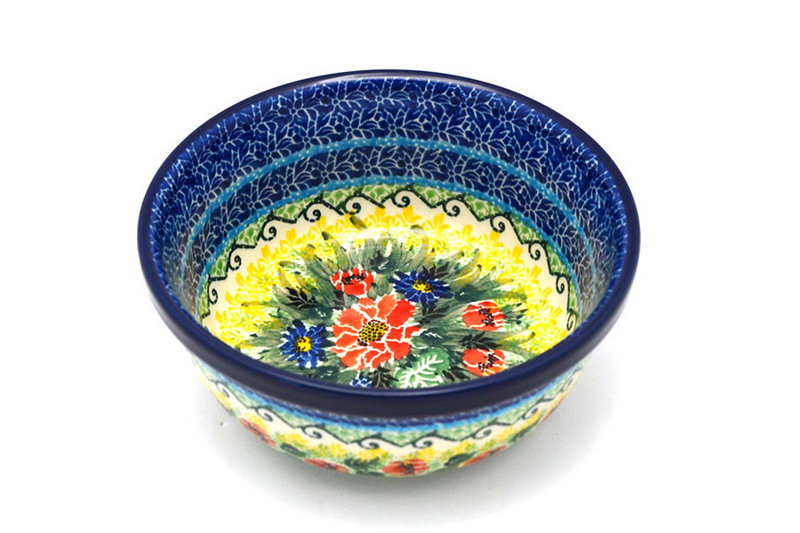 Ceramika Artystyczna Polish Pottery Bowl - Salad - Unikat Signature - U4610 209-U4610 (Ceramika Artystyczna)