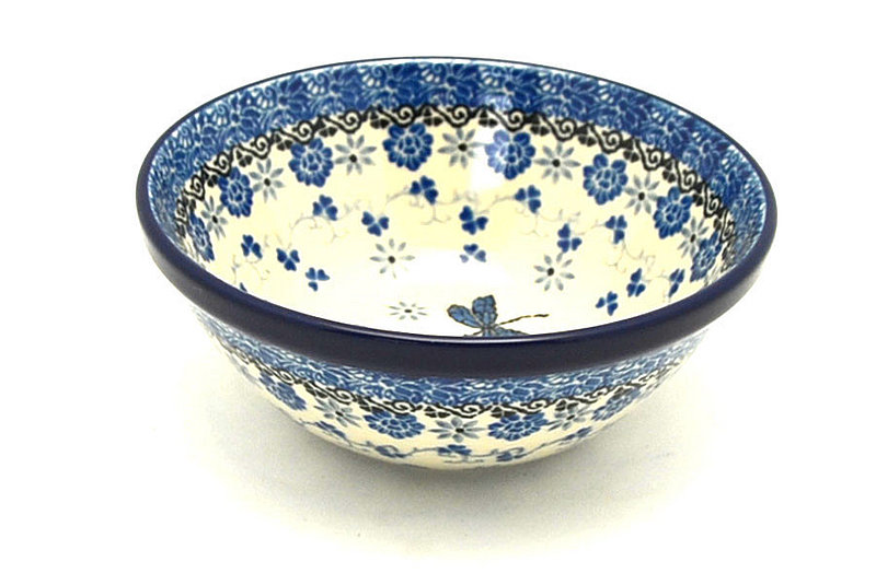 Ceramika Artystyczna Polish Pottery Bowl - Small Nesting (5 1/2") - Dragonfly 059-2009a (Ceramika Artystyczna)