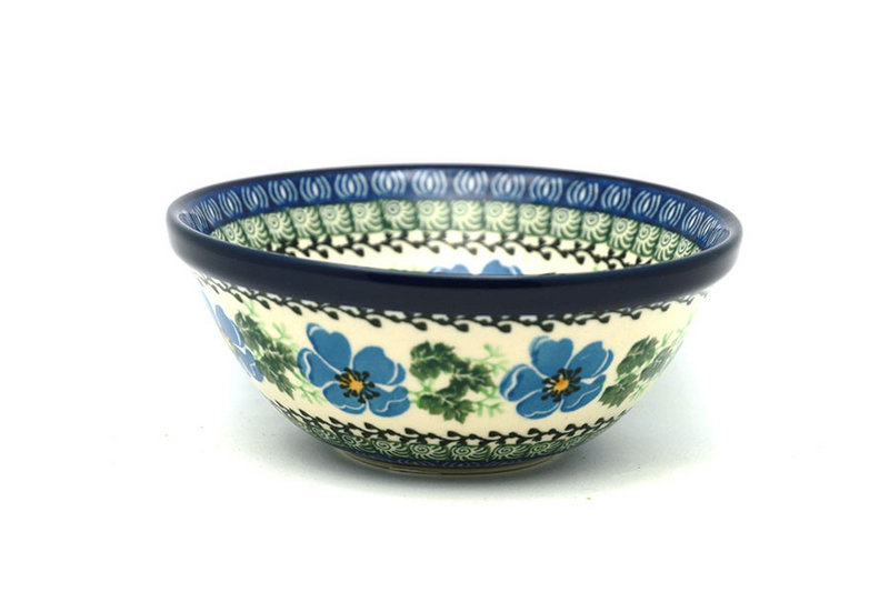 Ceramika Artystyczna Polish Pottery Bowl - Small Nesting (5 1/2") - Morning Glory 059-1915a (Ceramika Artystyczna)