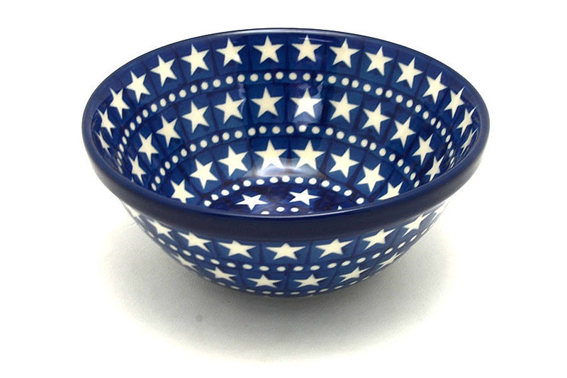 Ceramika Artystyczna Polish Pottery Bowl - Small Nesting (5 1/2") - Starlight 059-119a (Ceramika Artystyczna)