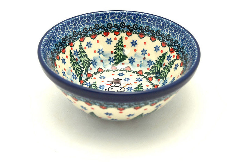 Ceramika Artystyczna Polish Pottery Bowl - Small Nesting (5 1/2") - Unikat Signature U4661 059-U4661 (Ceramika Artystyczna)