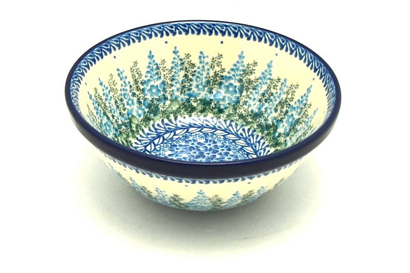 Ceramika Artystyczna Polish Pottery Bowl - Small Nesting (5 1/2") - Virginia Blue Bells 059-3279a (Ceramika Artystyczna)