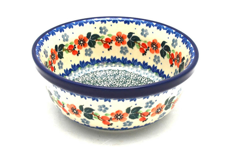 Ceramika Artystyczna Polish Pottery Bowl - Soup and Salad - Cherry Blossom 209-2103a (Ceramika Artystyczna)