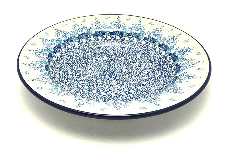 Ceramika Artystyczna Polish Pottery Bowl - Soup/Pasta - Blue Sage 014-3277a (Ceramika Artystyczna)