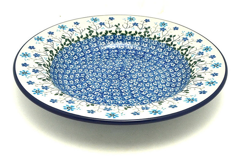 Ceramika Artystyczna Polish Pottery Bowl - Soup/Pasta - Georgia Blue 014-2785a (Ceramika Artystyczna)