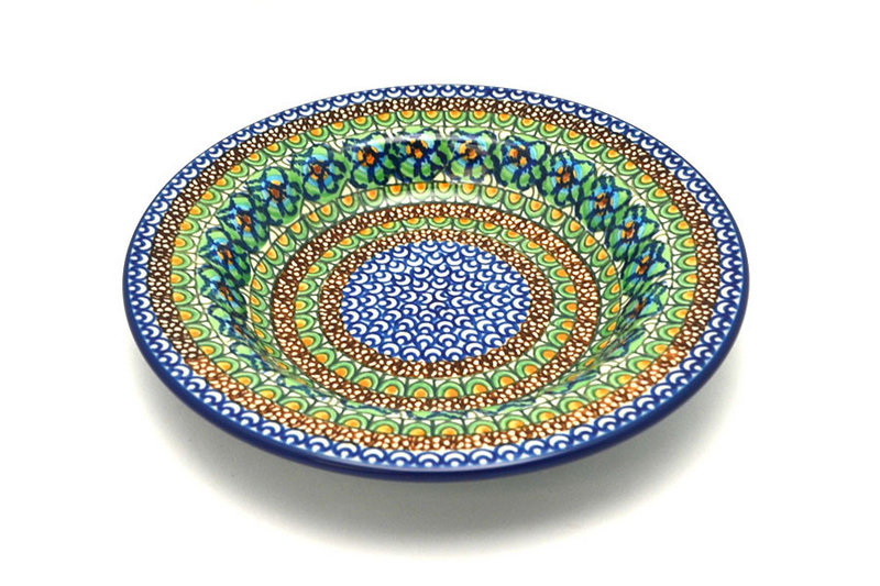 Ceramika Artystyczna Polish Pottery Bowl - Soup/Pasta - Unikat Signature - U151 014-U0151 (Ceramika Artystyczna)
