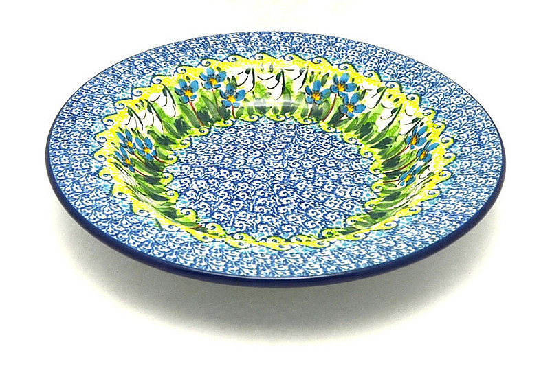 Ceramika Artystyczna Polish Pottery Bowl - Soup/Pasta - Unikat Signature - U5071 014-U5071 (Ceramika Artystyczna)