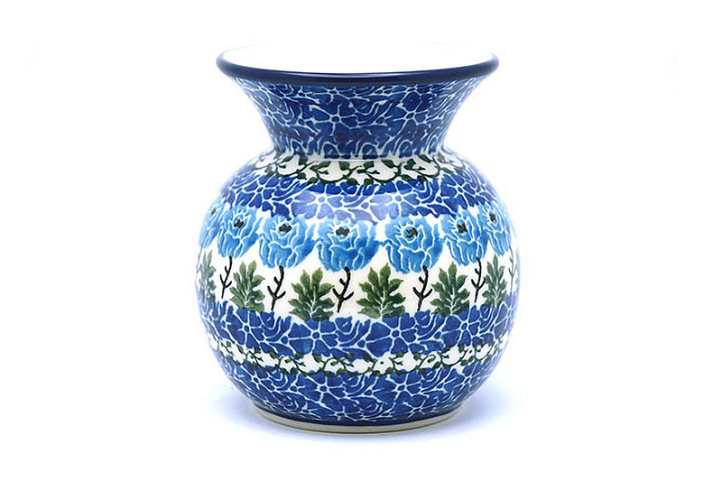 Ceramika Artystyczna Polish Pottery Bubble Vase - Antique Rose 048-1390a (Ceramika Artystyczna)