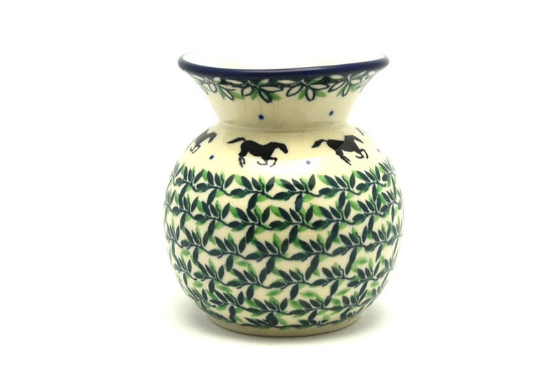 Ceramika Artystyczna Polish Pottery Bubble Vase - Dark Horse 048-2241a (Ceramika Artystyczna)