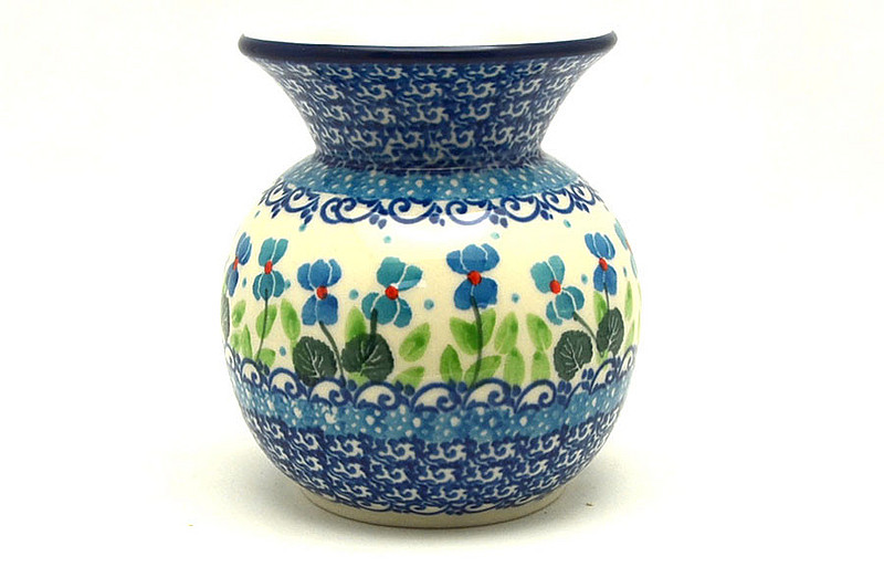 Ceramika Artystyczna Polish Pottery Bubble Vase - Dutch Iris 048-2668a (Ceramika Artystyczna)