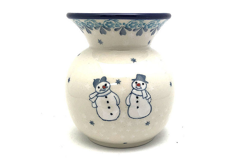 Ceramika Artystyczna Polish Pottery Bubble Vase - Frost & Flurry 048-2793a (Ceramika Artystyczna)