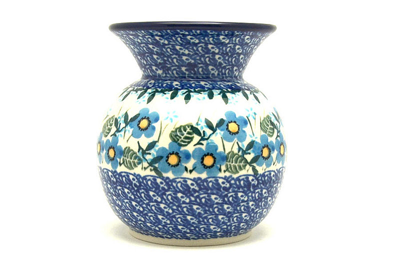 Ceramika Artystyczna Polish Pottery Bubble Vase - Joyful Blue 048-2277a (Ceramika Artystyczna)