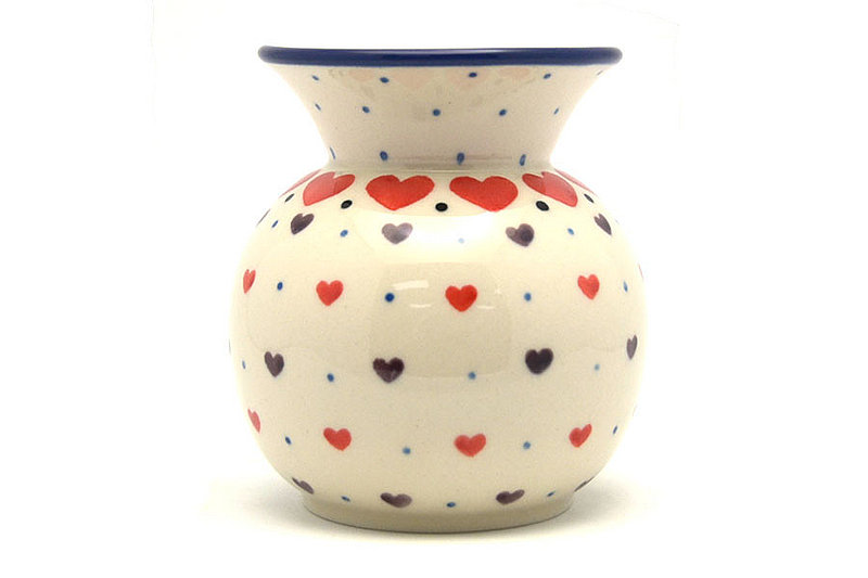 Polish Pottery Bubble Vase - Love Struck