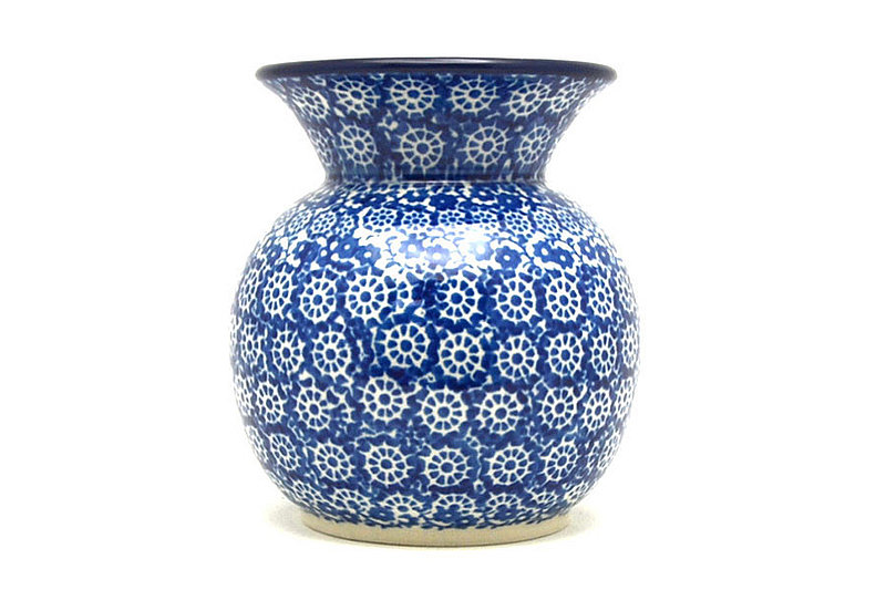 Polish Pottery Bubble Vase - Midnight