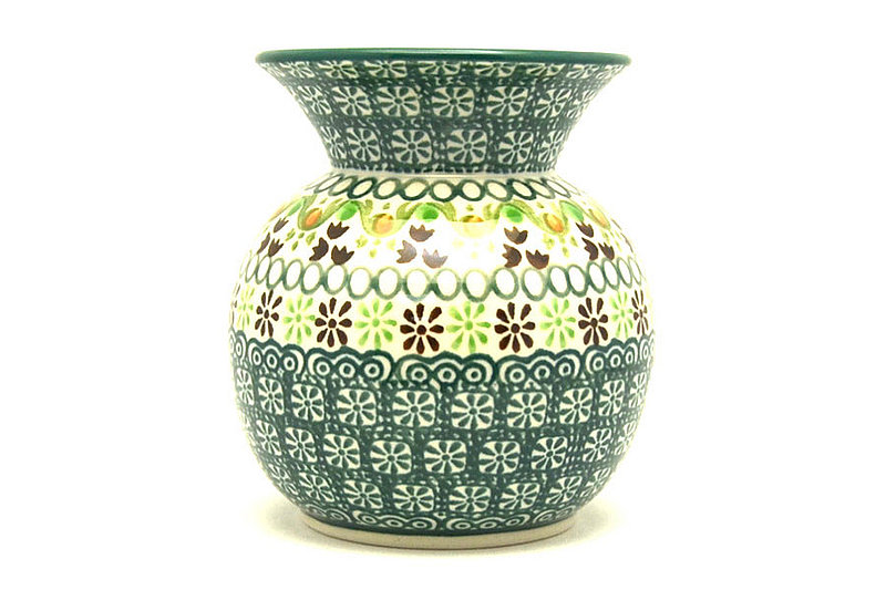 Ceramika Artystyczna Polish Pottery Bubble Vase - Mint Chip 048-2195q (Ceramika Artystyczna)