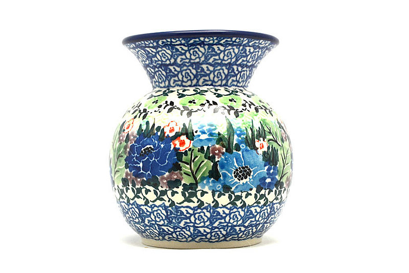 Polish Pottery Bubble Vase - Unikat Signature - U4572