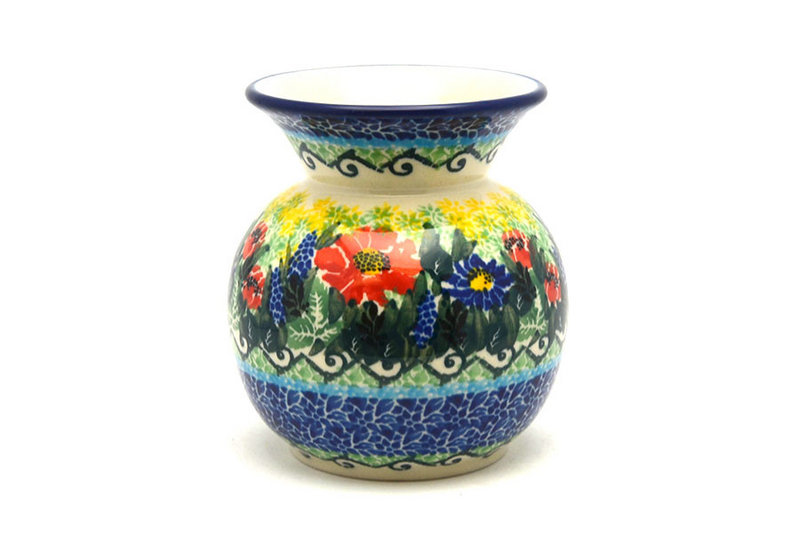 Ceramika Artystyczna Polish Pottery Bubble Vase - Unikat Signature - U4610 048-U4610 (Ceramika Artystyczna)