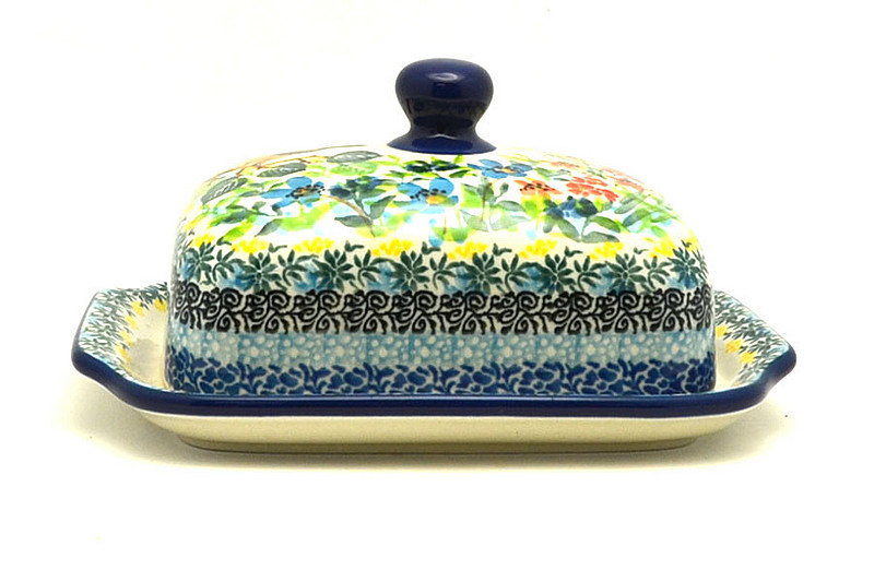 Ceramika Artystyczna Polish Pottery Butter Dish - Unikat Signature - U5098 295-U5098 (Ceramika Artystyczna)