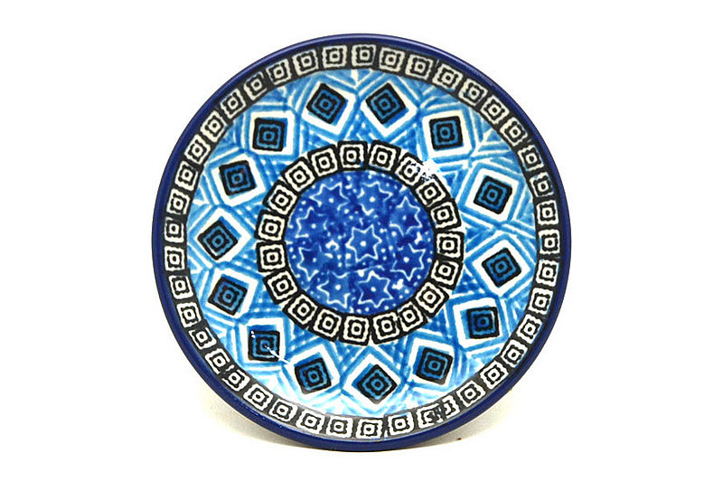 Ceramika Artystyczna Polish Pottery Coaster - Aztec Sky 262-1917a (Ceramika Artystyczna)