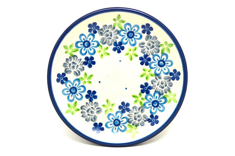Ceramika Artystyczna Polish Pottery Coaster - Flower Works 262-2633a (Ceramika Artystyczna)