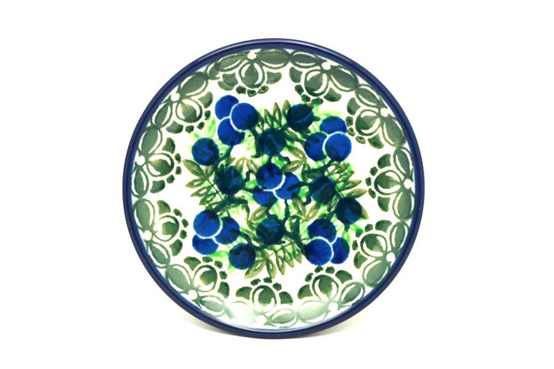 Ceramika Artystyczna Polish Pottery Coaster - Huckleberry 262-1413a (Ceramika Artystyczna)